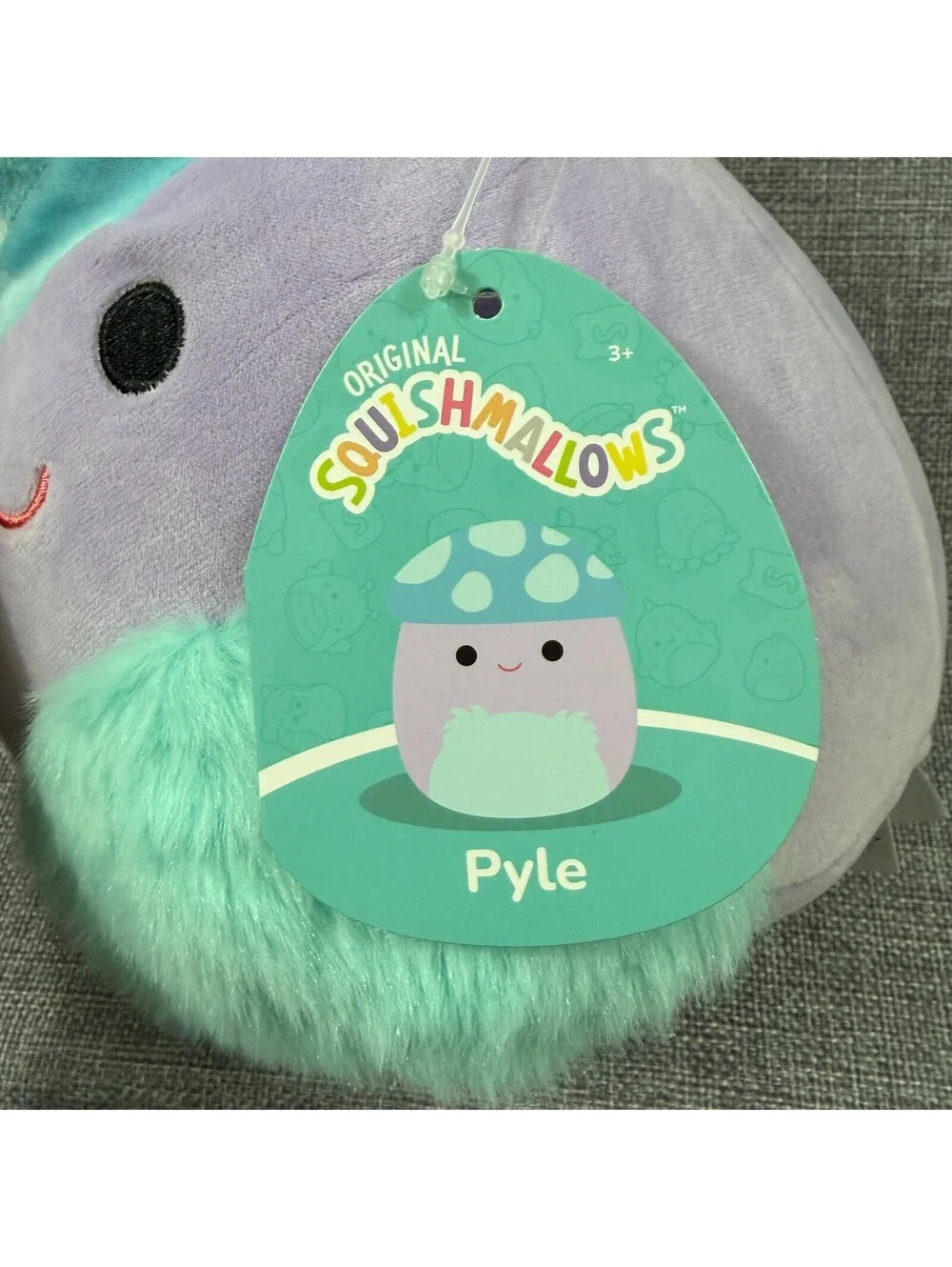 **NWT** Squishmallow Pyle The Mushroom 8